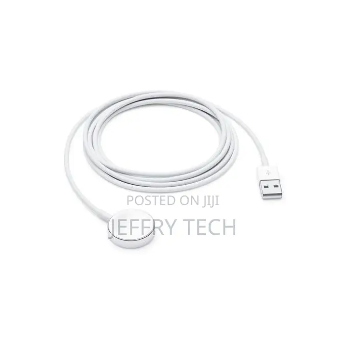 Wireless Magnetic Usb Cable for Iwatch - White