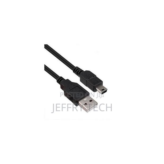 Usb Cable - Min Usb V3 for Ps 3 Controller Charging - Black - main view