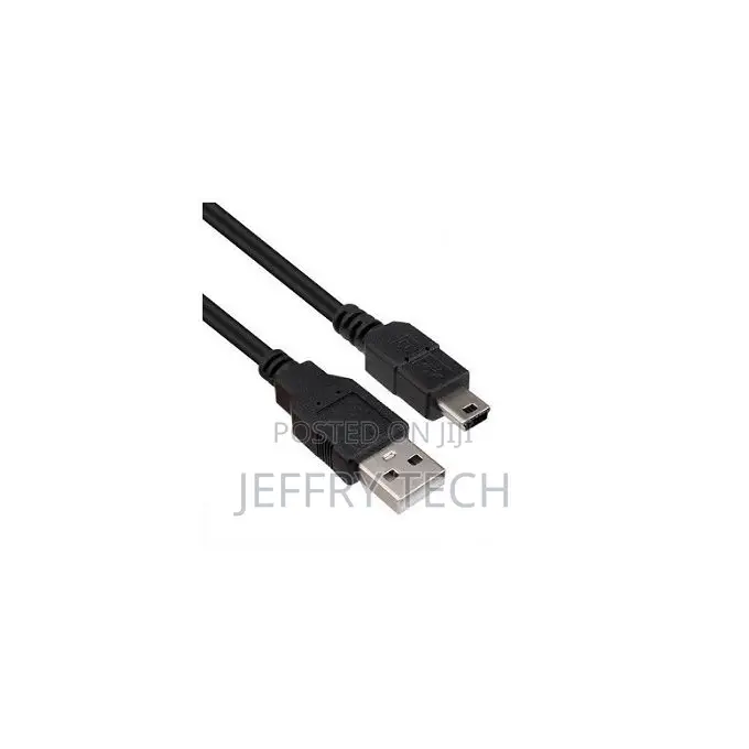 Usb Cable - Min Usb V3 for Ps 3 Controller Charging - Black
