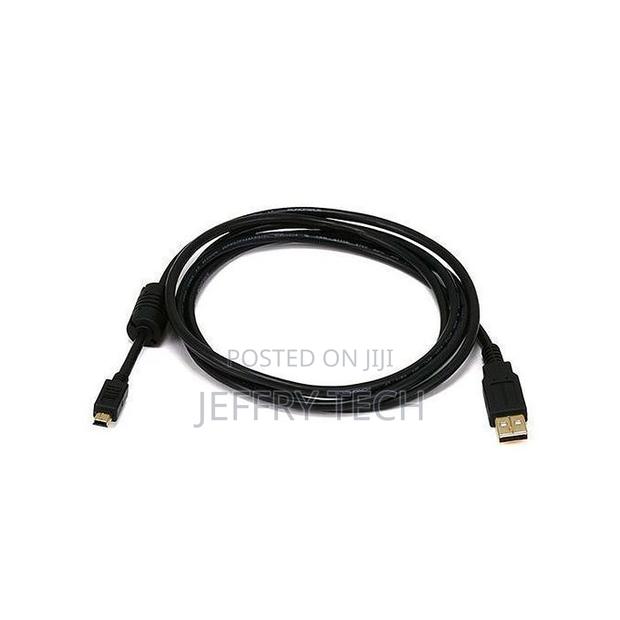 Usb Cable - Min Usb V3 for Ps 3 Controller Charging - Black - thumbnail 3