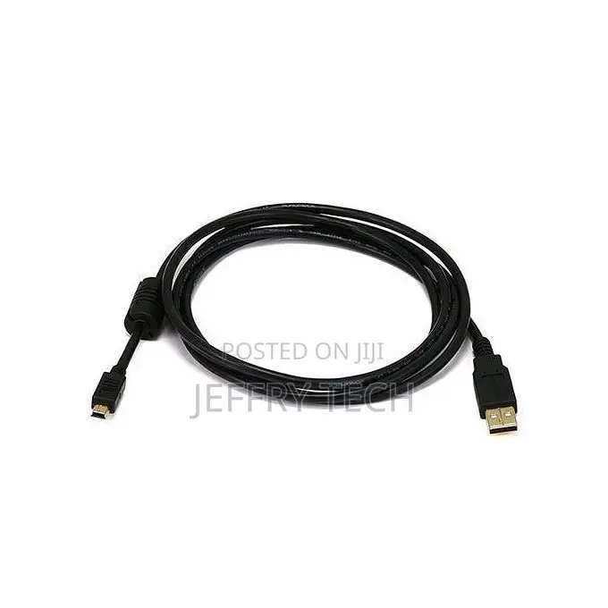 Usb Cable - Min Usb V3 for Ps 3 Controller Charging - Black