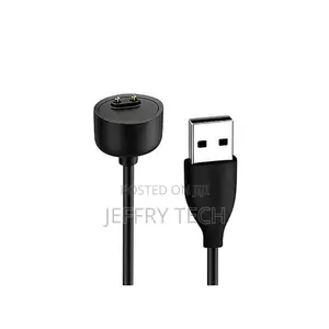 Magnetic Cable for Xiaomi Mi Band 5 and 6 - Black
