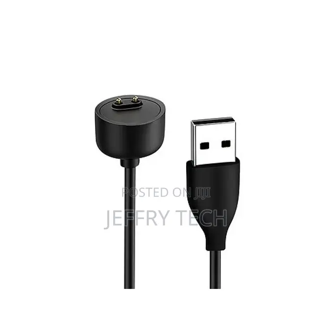 Magnetic Cable for Xiaomi Mi Band 5 and 6 - Black