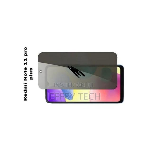 Shatterproof Smoked for Xiaomi Redmi Note 11pro Plus Black - thumbnail 3