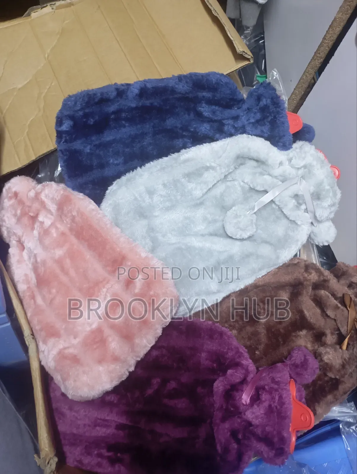 2l Hot Water Bottle With Soft Faux Fur Plush Cover