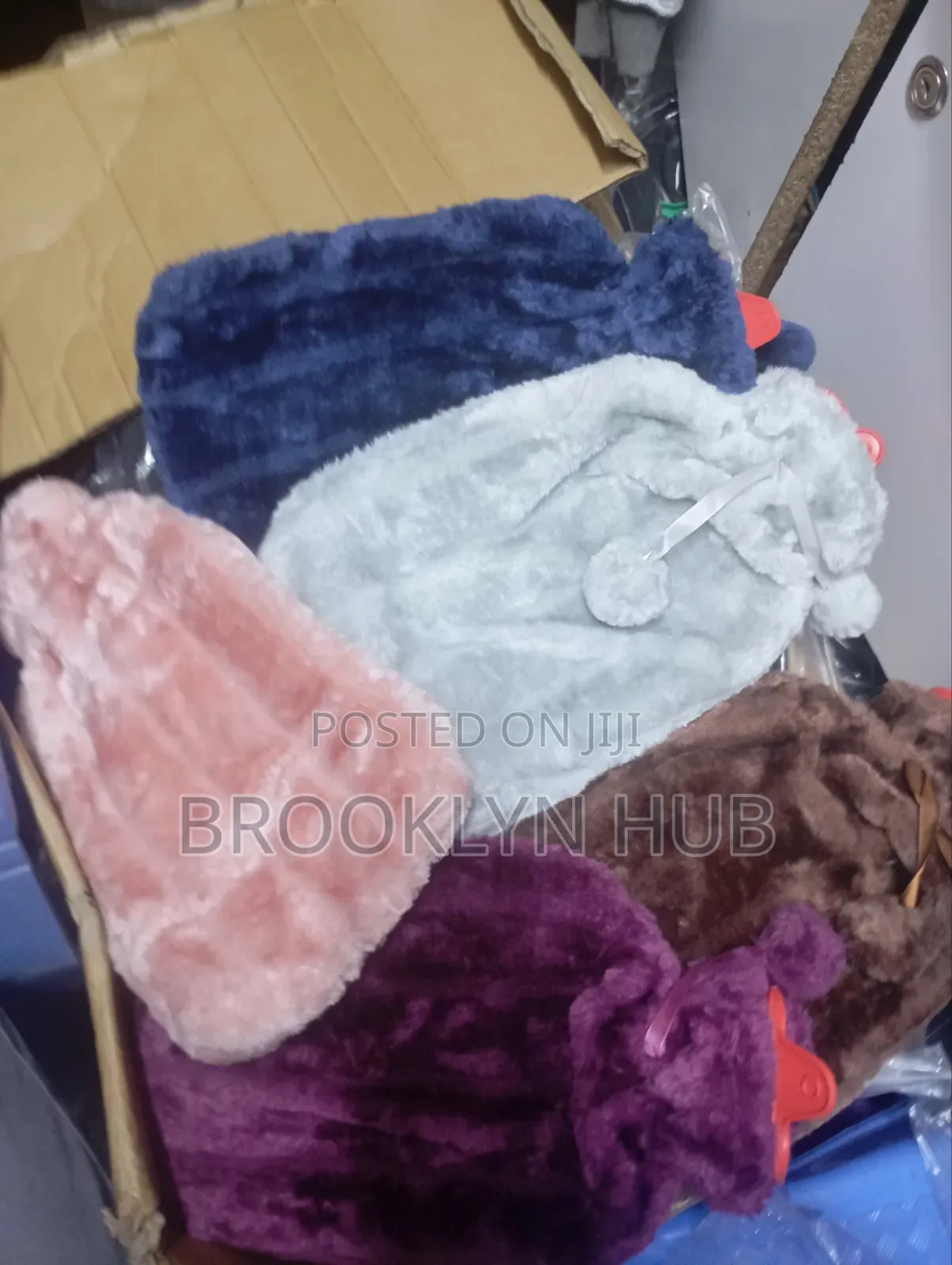 2l Hot Water Bottle With Soft Faux Fur Plush Cover