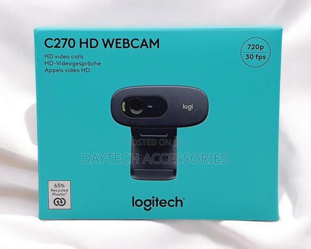 Logitech C270 Desktop or Laptop Webcam Hd 720p Widescreen