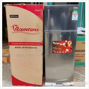 Ramtons Double Door Fridge 213ltrs
