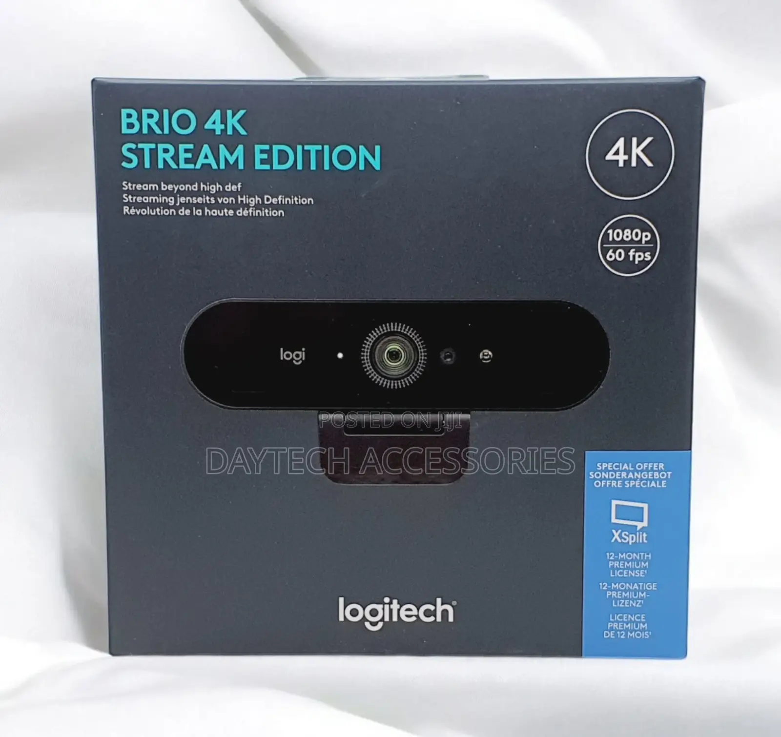 Logitech Brio Webcam With Ultra Hd Video HDR
