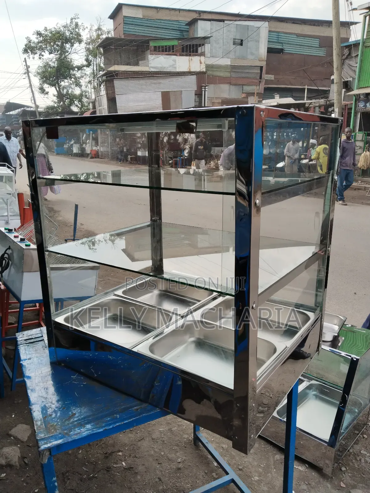 Commercial Three Layers Food Warmers and Display