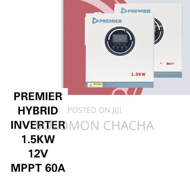 Premier 1.5kw 12v Hybrid Inverter Mppt 60a Best Quality