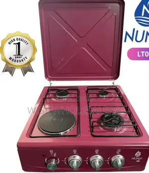 Nunix Lt-05b 3-gas+1-electric Tabletop Gas Cookers