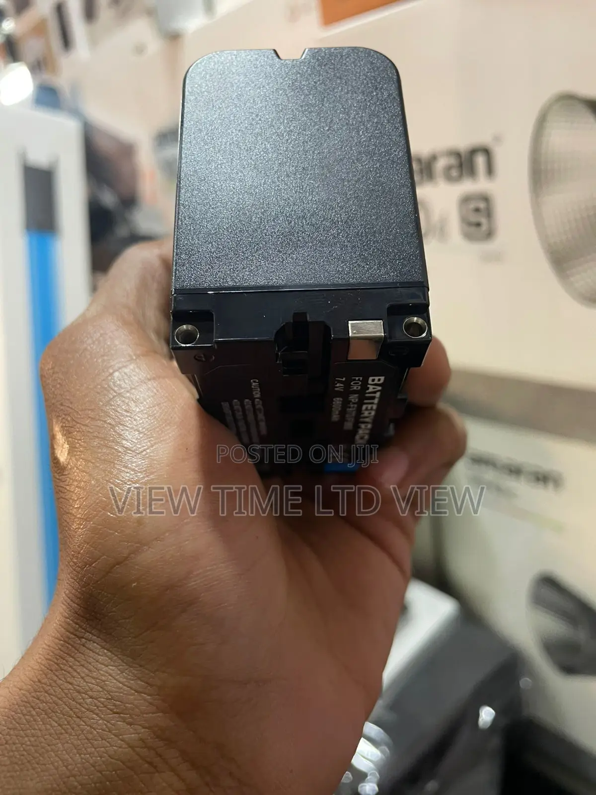 Rechargeable Camera Battery Pack for Np-F970/F960 6600mah
