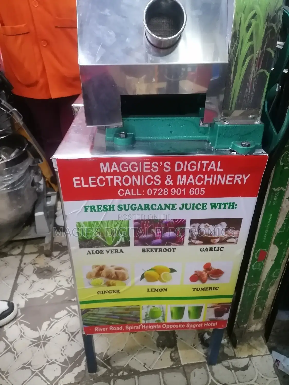 Commercial Sugarcane Juicer Machine