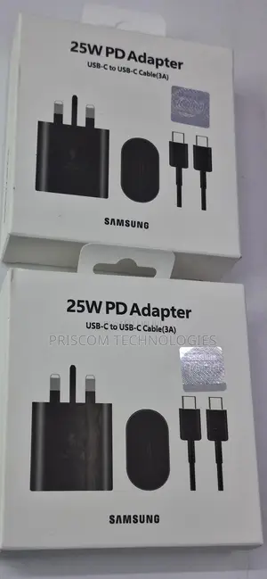25w Samsung Super Fast Charger Type C, Usb-C to Usb-C Charge