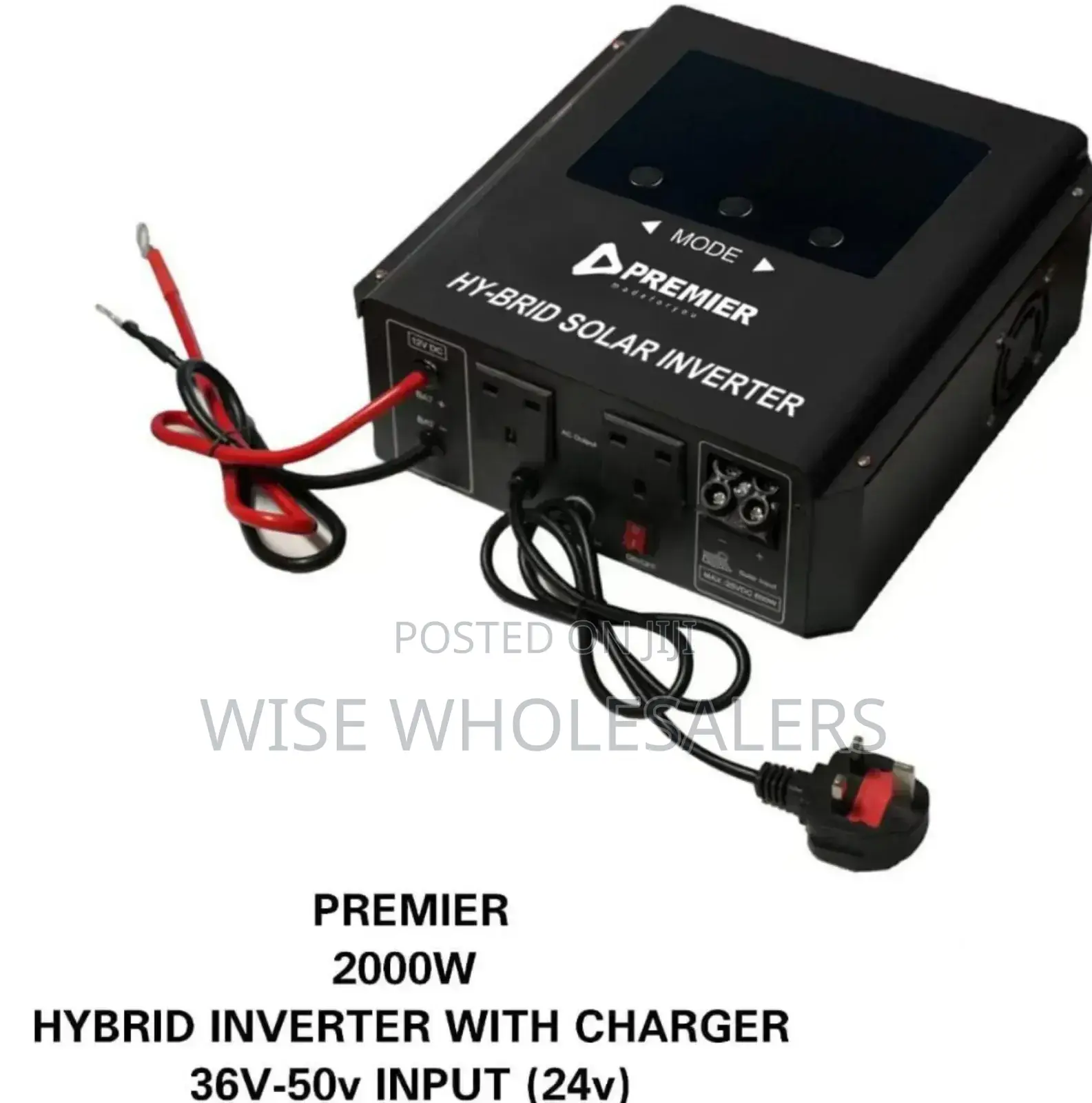 Premier 2000w Hybrid Inverter With Charger