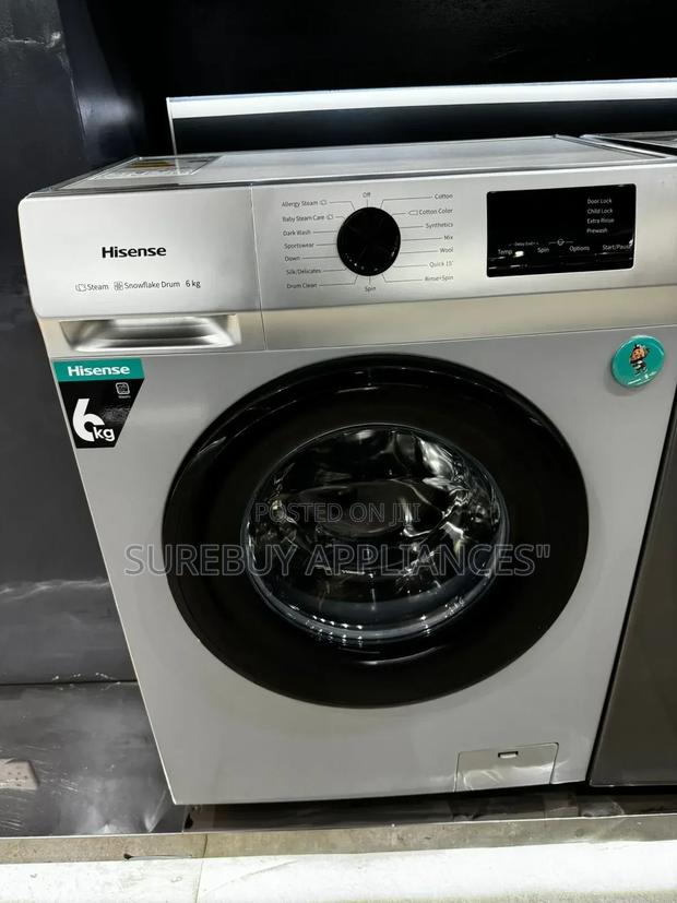 Hisense 6kg Wfvc6010s Front Loader Washing Machine - main view