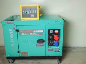 Hl Power Generators, 12.5kva,Diesel Driven, 1year Warranty
