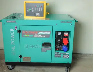 Hl Power Generators, 12.5kva,Diesel Driven, 1year Warranty