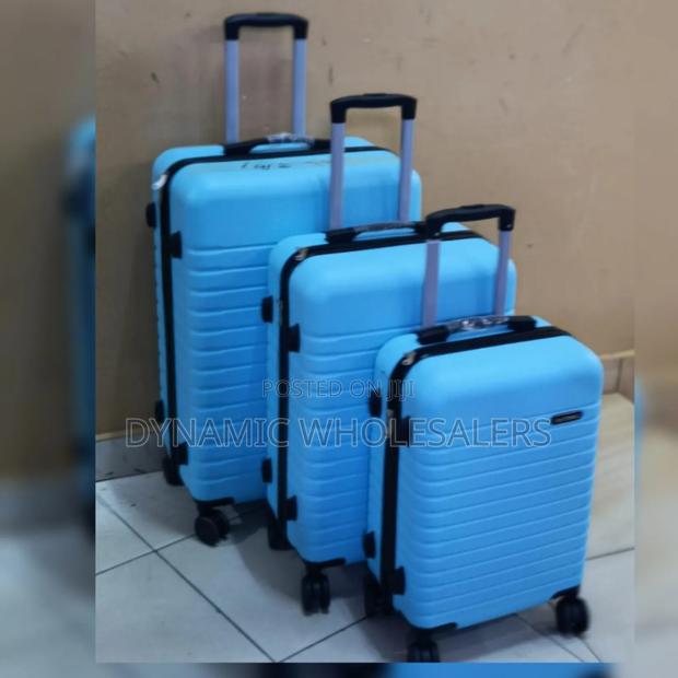 Luxury 3 in 1 Travel Suitcase Blue