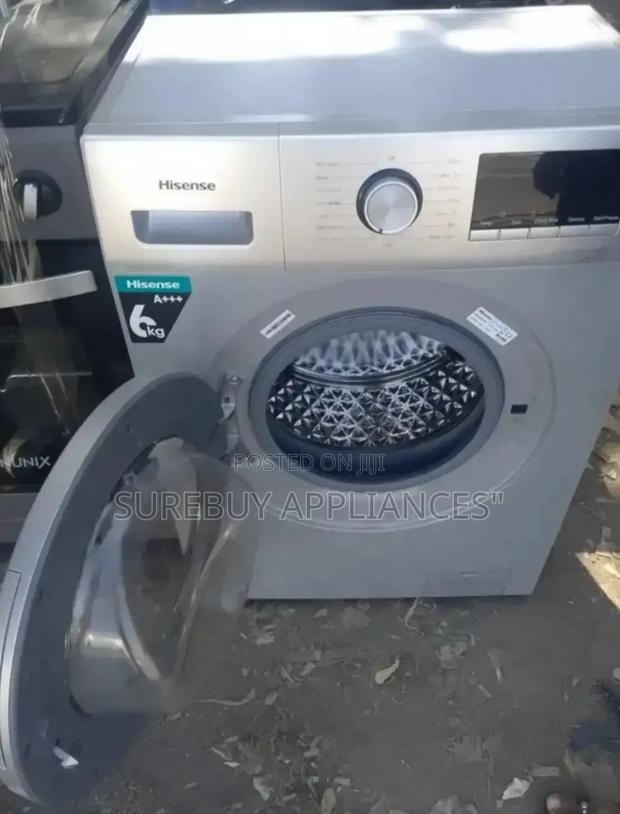 Hisense 6kg Front Load Washing Machine- Wfvc6010s - main view