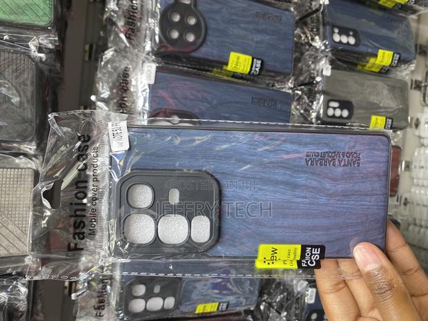 Hwpivox Infinix Note 50 Leather Case With Silicone Bumper