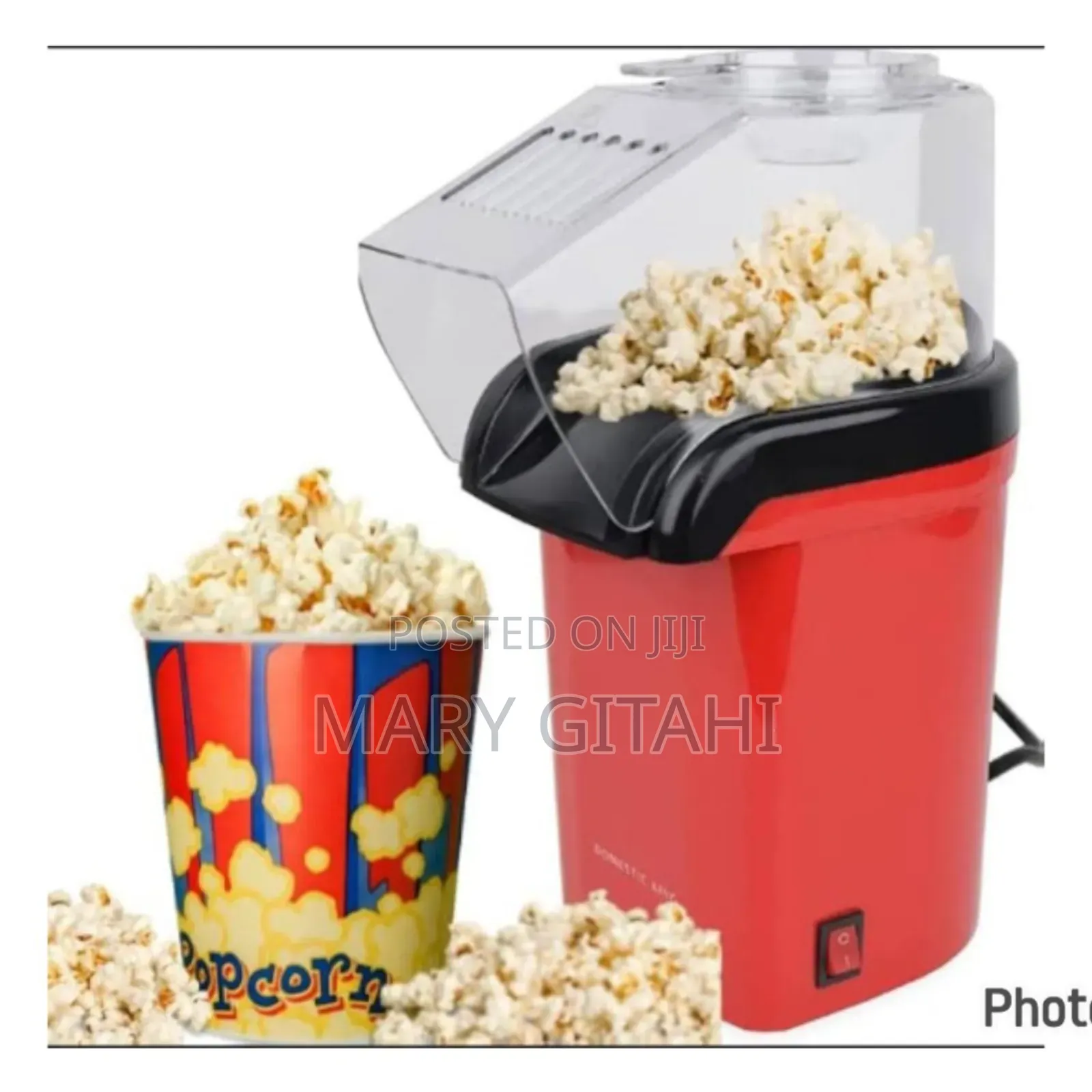 Electric Popcorn Maker -