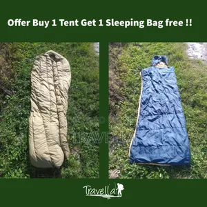 Special Offer! Buy 1 Tent, Get 1 Sleeping Bag Free!