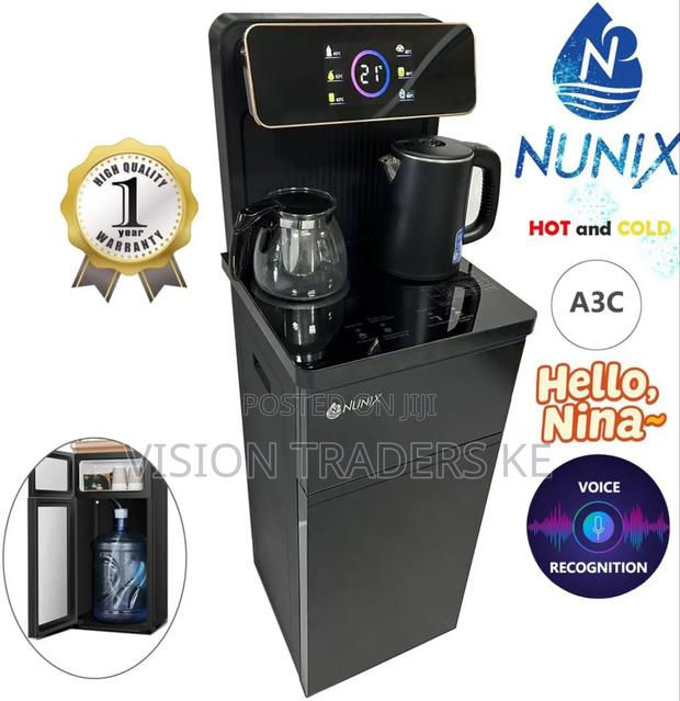 Nunix A3c Hot Cold Bottom Load Dispenser,Voice Recognition - main view