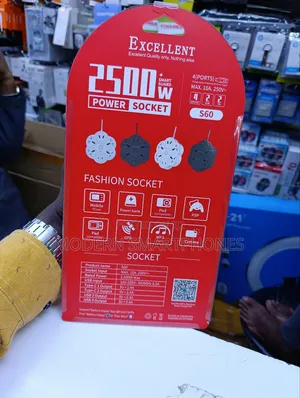 High Quality 2500w Excellent Power Socket Extension