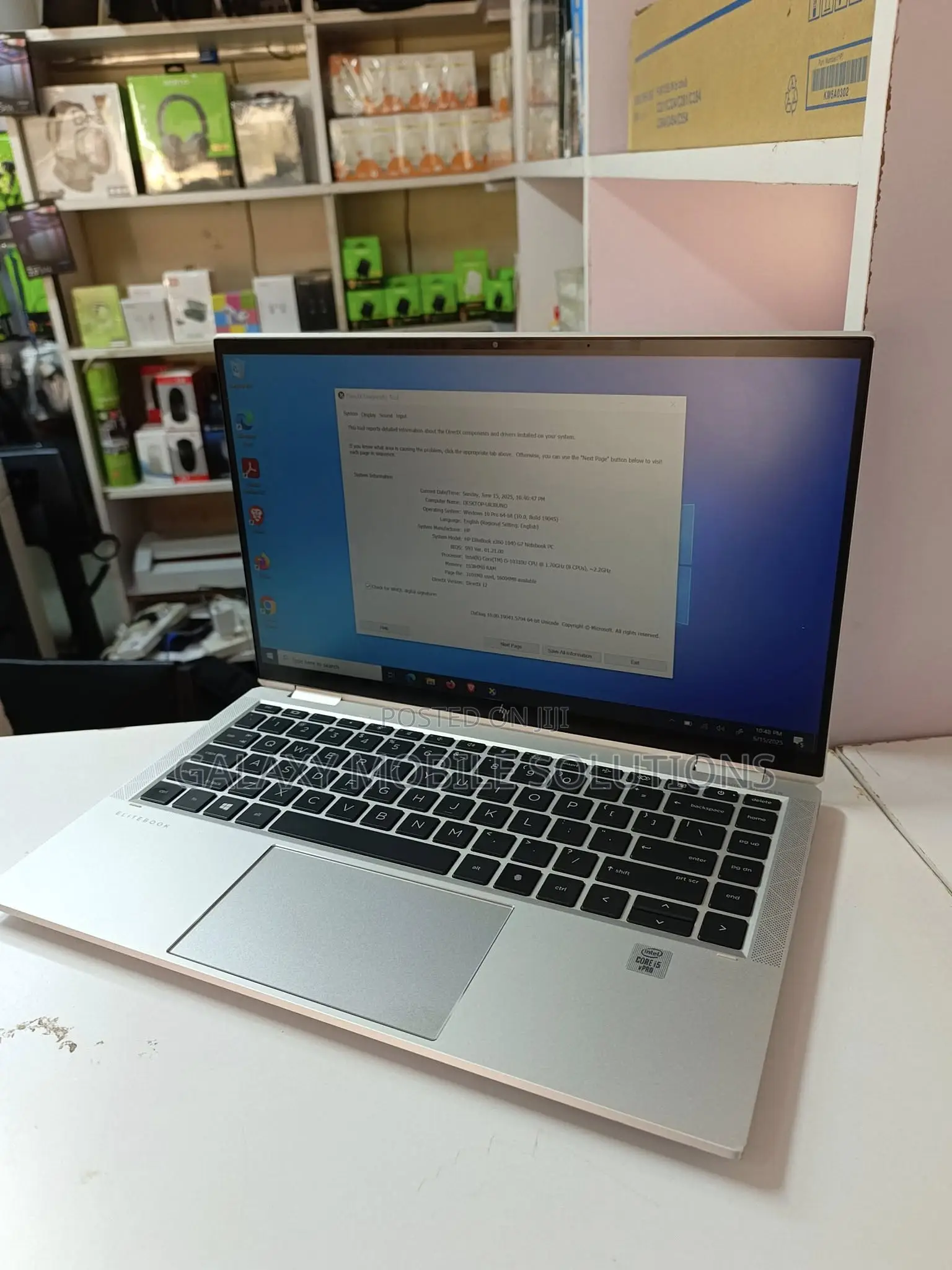 Laptop HP EliteBook X360 1040 G7 16GB Intel Core I5 SSD 512GB