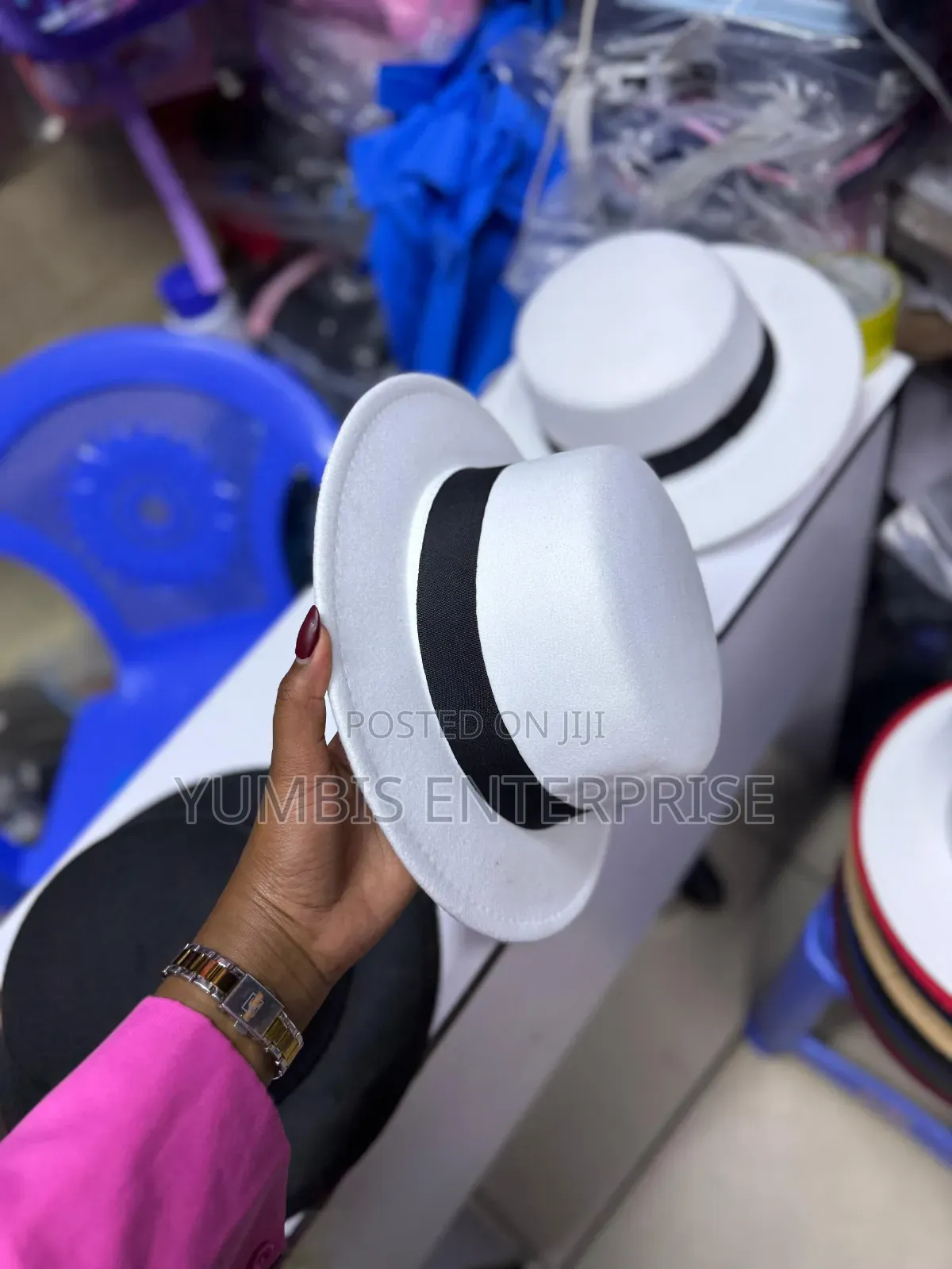 White Fedora
