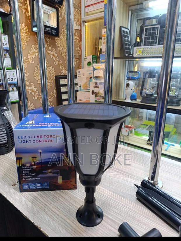 Led Solar Torch Light Light Control - thumbnail 3