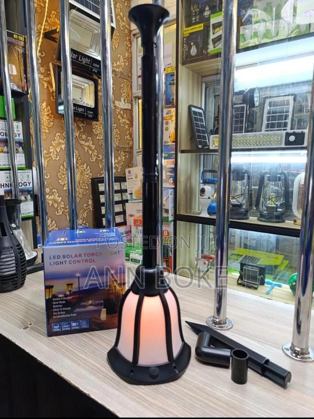 Led Solar Torch Light Light Control - thumbnail 4