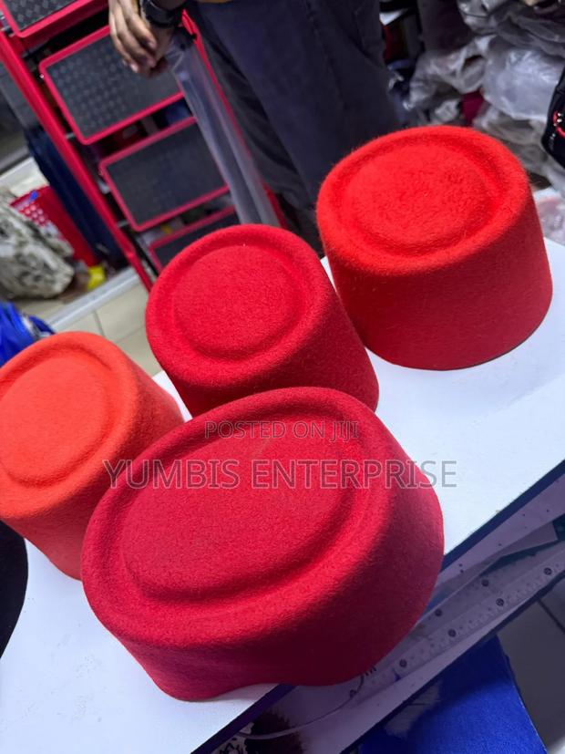 Red Shades of Oga Hat Each - main view