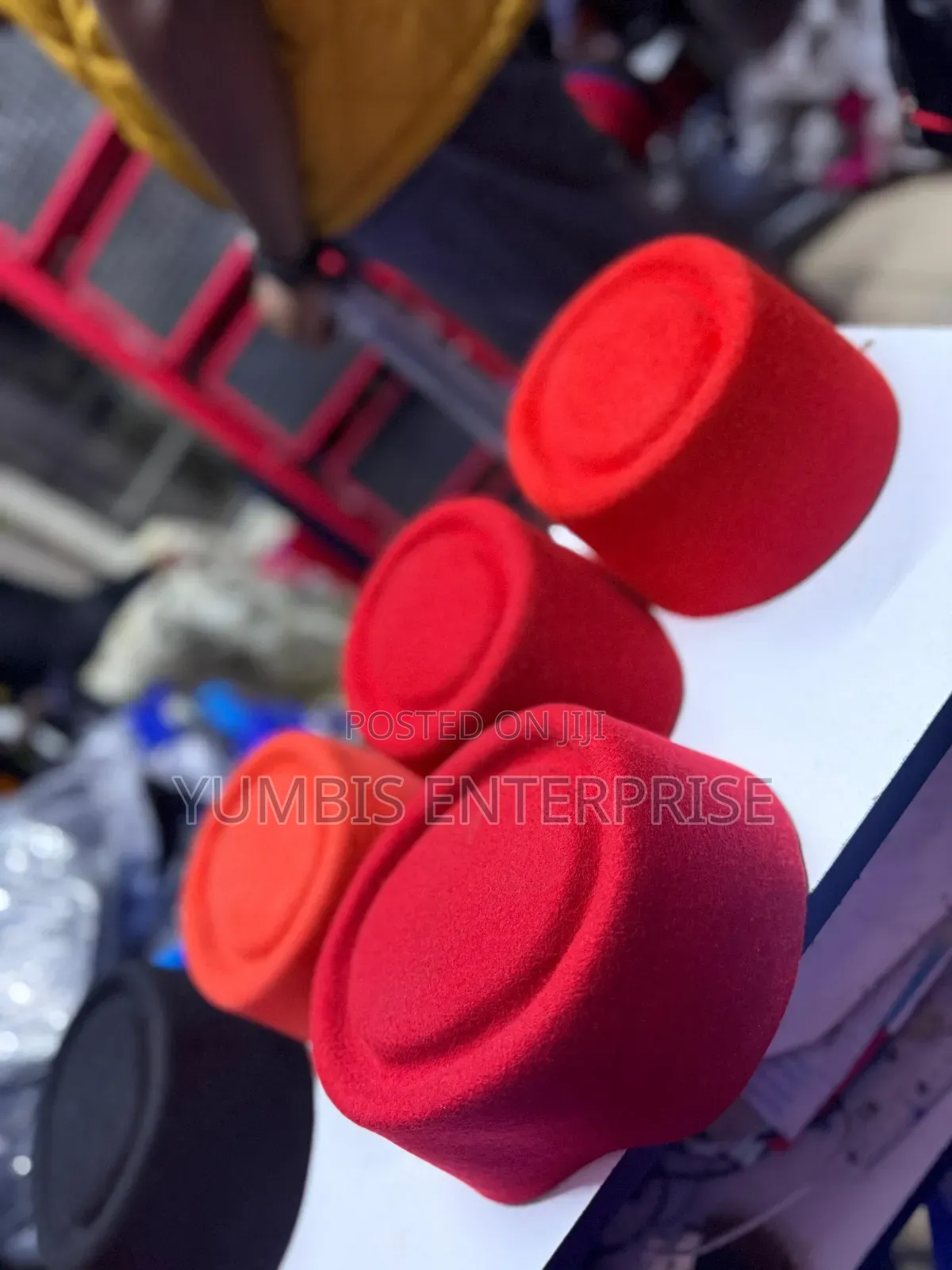 Red Shades of Oga Hat Each