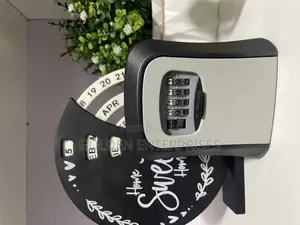 Grey Full Metallic Combination Code Key Safe Storage Box