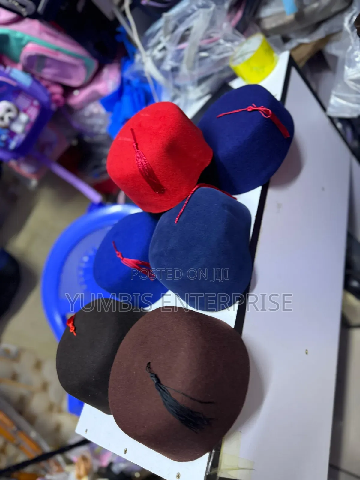 Oga Hats With a Tassels Different Colors
