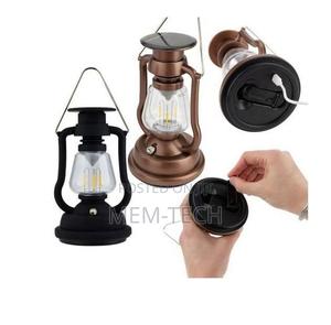 Solar Light Solar Rechargeable Camping Lamp Lantern - thumbnail 2