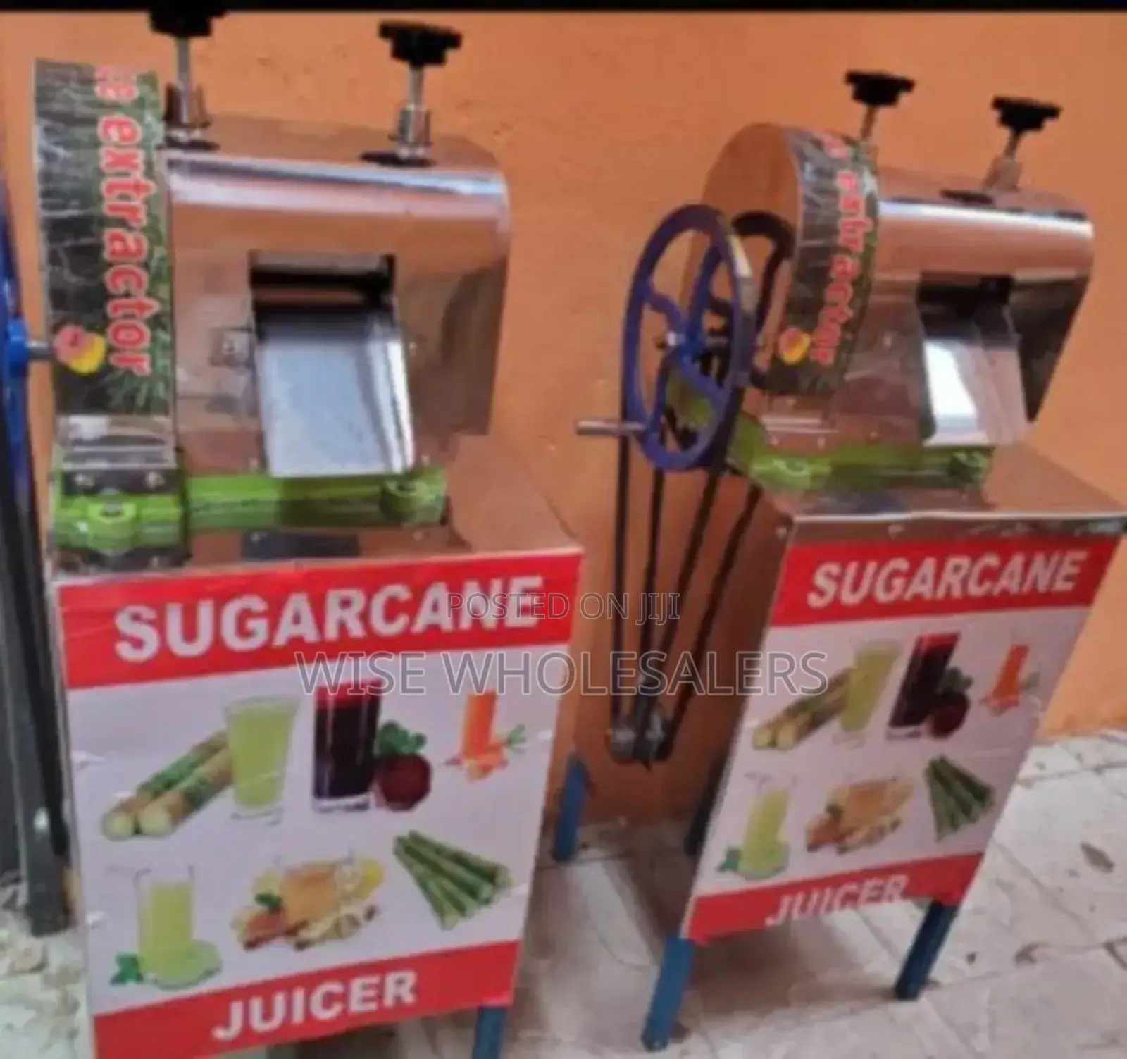 Heavy Duty Sugarcane Juicer Extractor With Electric And Mana