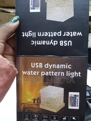 Usb Rotating Dynamic Water Pattern Light
