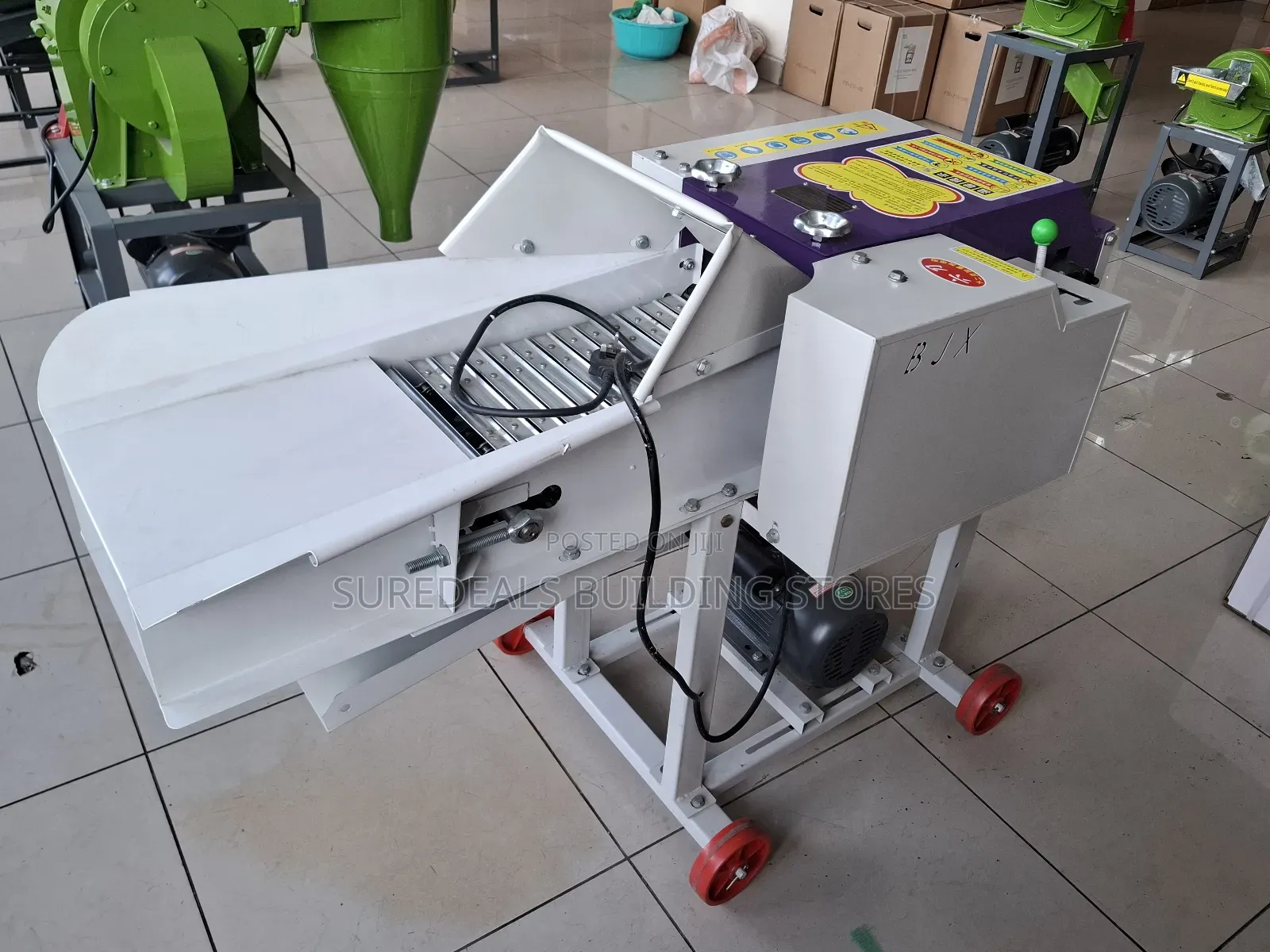 High Speed Chaff Cutter With 3hp High Speed Motor