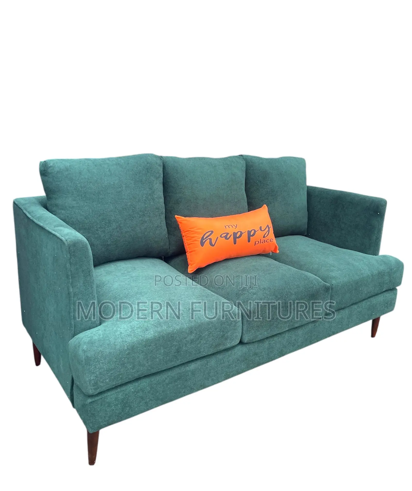 Green 3 Seater Sofa