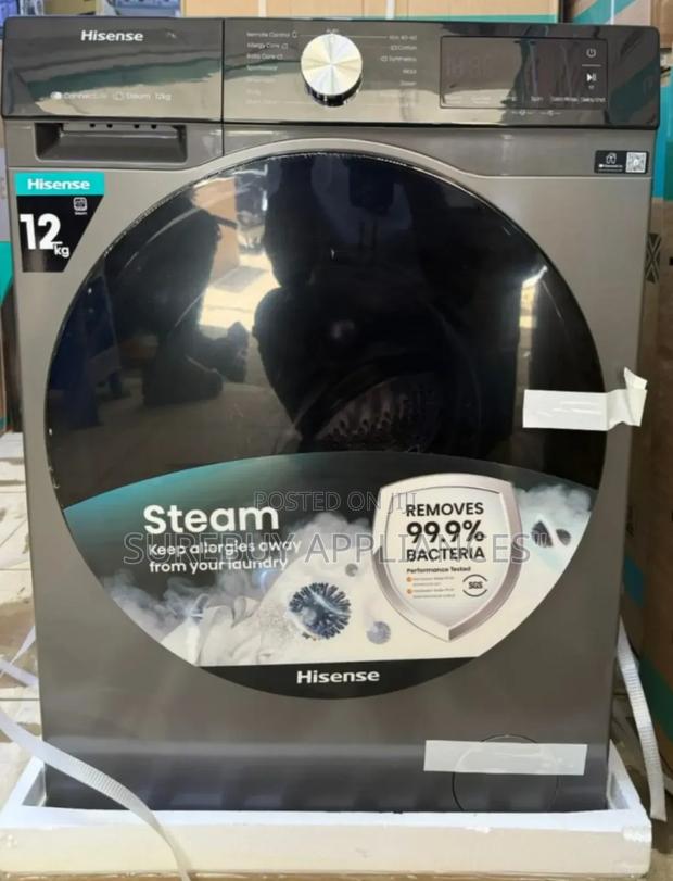 Hisense 12kg Wash and Spin Washing Machine - main view