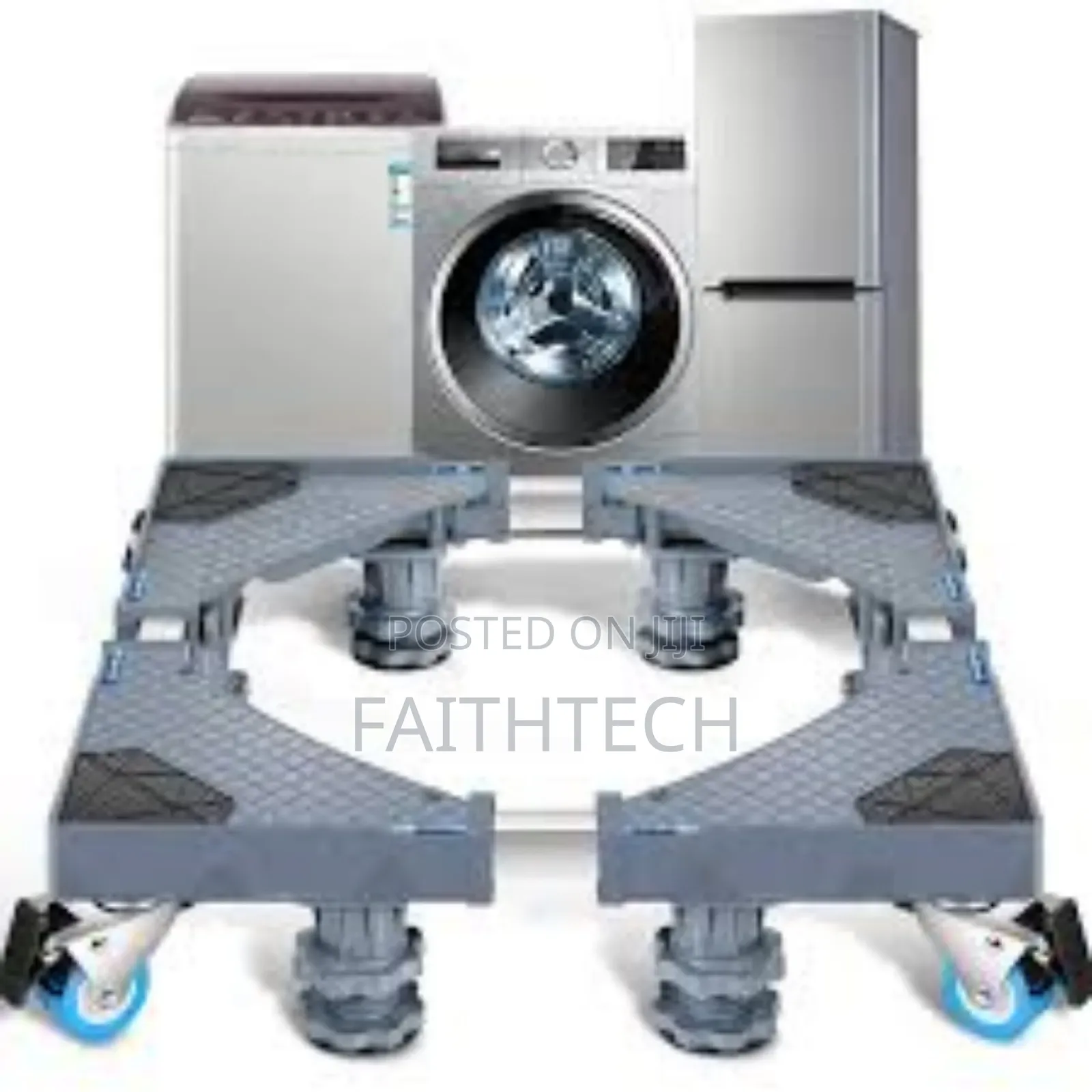 *Fridge/ Washing Machine Stand With Wheels Heavy Duty
