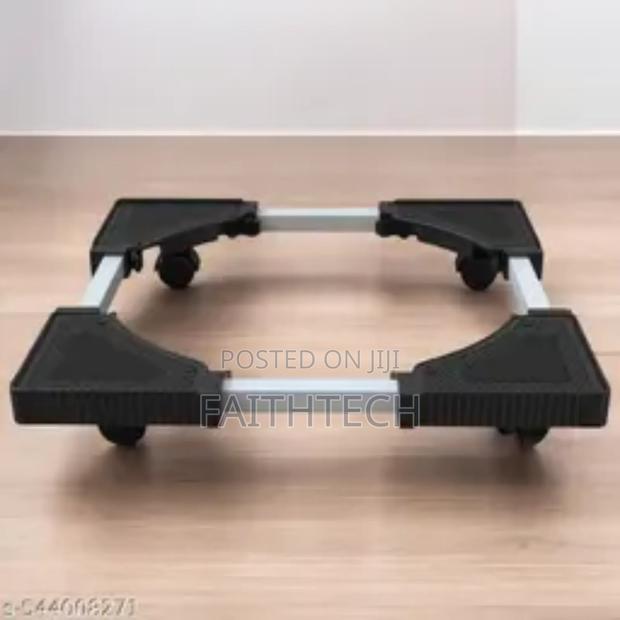 *Fridge/ Washing Machine Stand With 4 Wheels