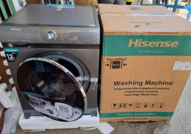 Hisense 12kg Front Load Wash and Spin Machine: - main view
