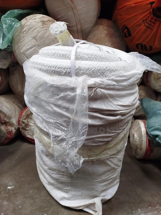 Ceramic Fiber Round Rope–50mm Diameter(Per Mtr)–Non-Asbestos - thumbnail 2