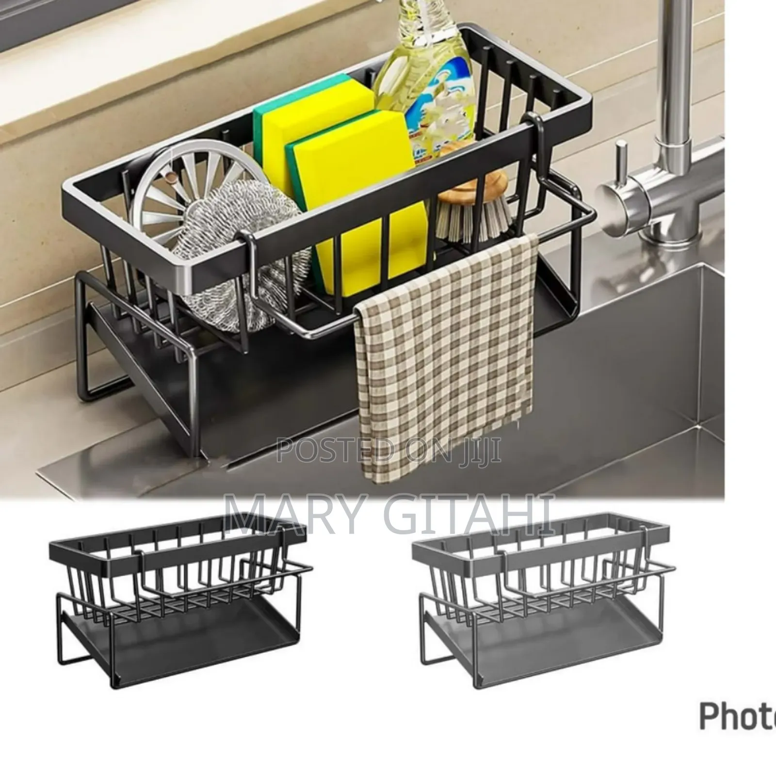 *Self Draining Wash Tools Sink Top Rectangle Shelf