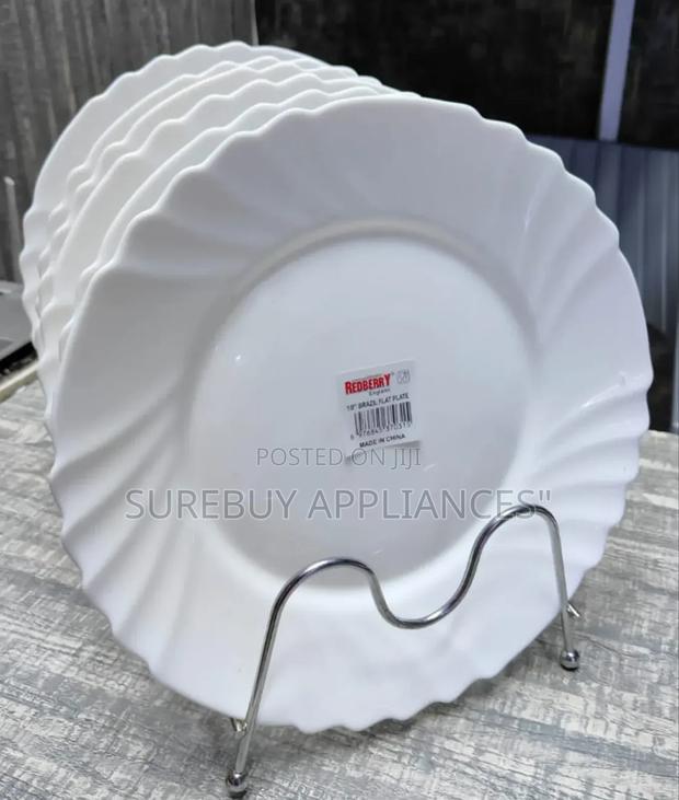 6 PCS White Plates
Size : 10 Inch - main view